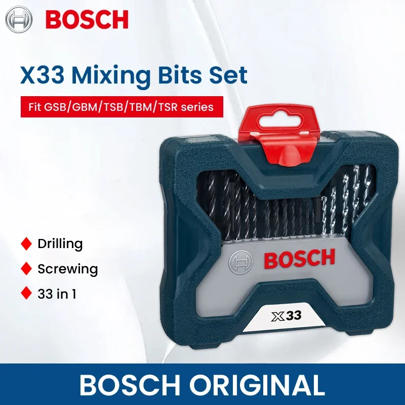 Power Tools Professional - Zestaw bitów do wkrętarki Bosch X33,