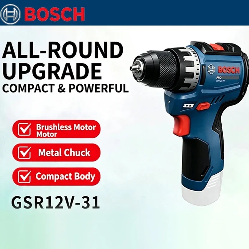 Power Tools Repairs - Wiertarka elektryczna Bosch GSR 12V-31 bezszczotkowa,