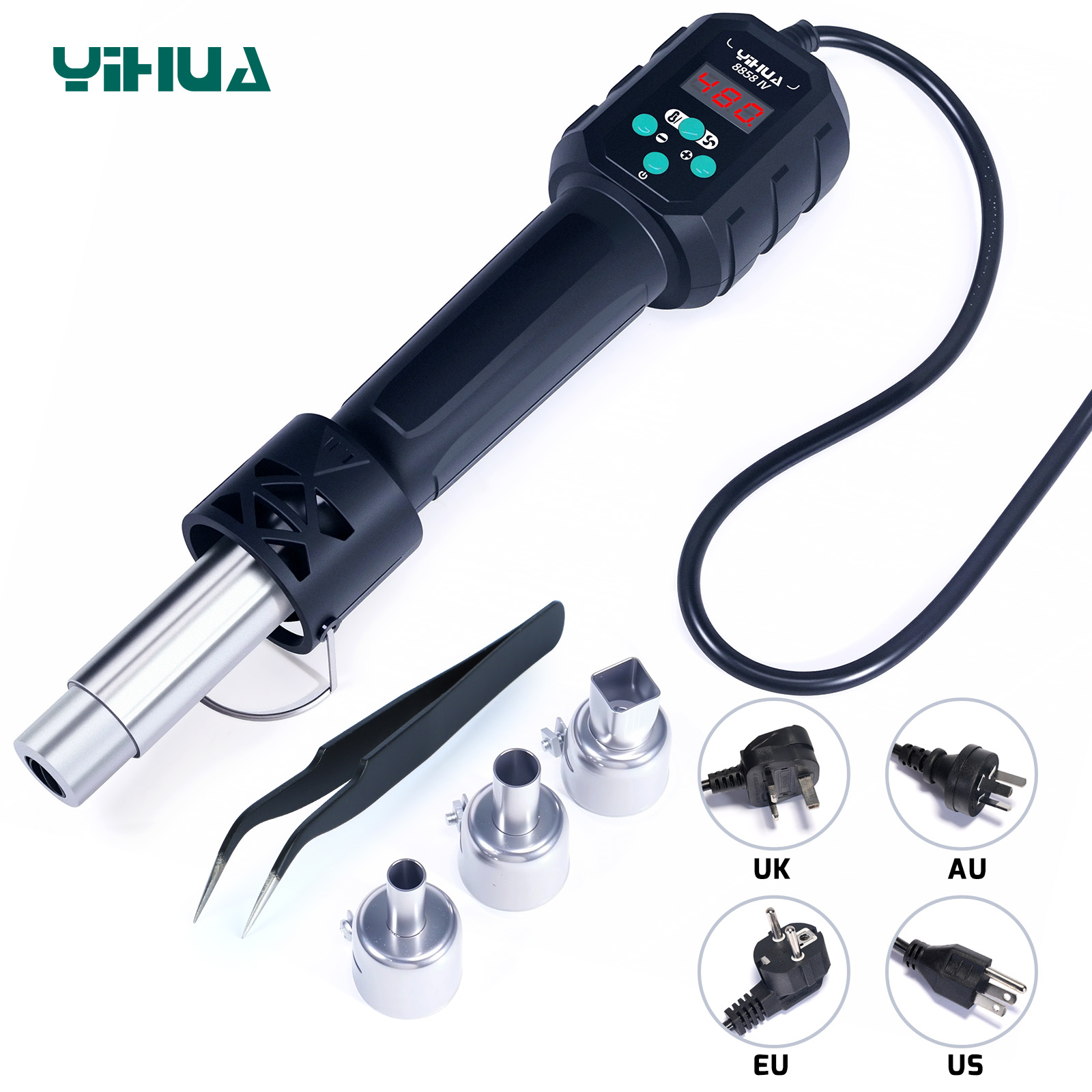 Heat Gun Variable - YIHUA gorąca wiatrówka z regulacją temperatury