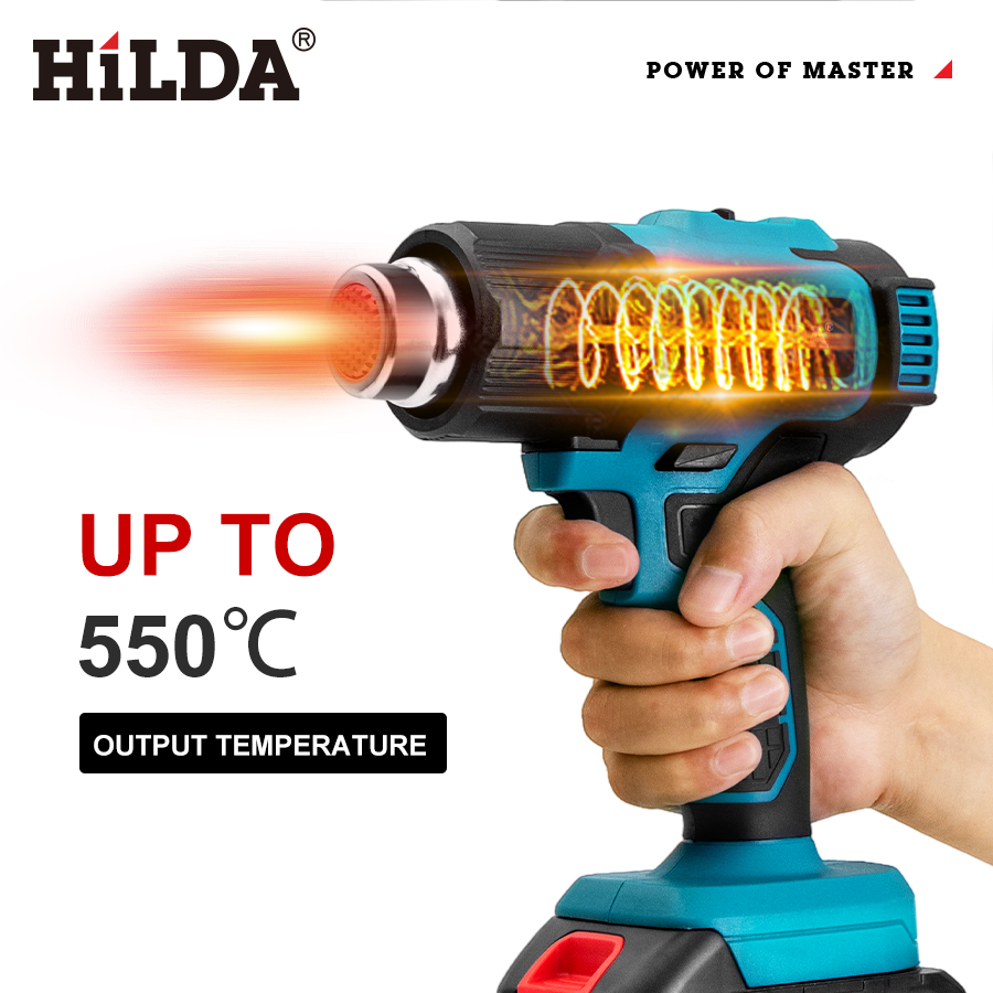 Heat Gun Variable - Pistolet na gorące powietrze HILDA, ręczny,