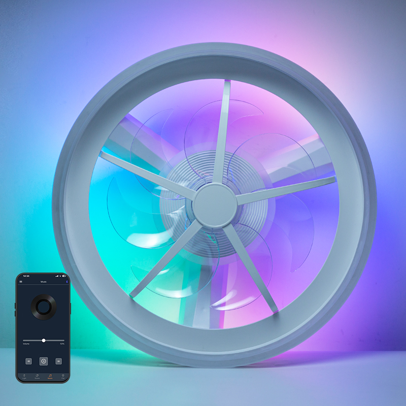 Power Tools App - # Nowoczesny wentylator sufitowy z oświetleniem