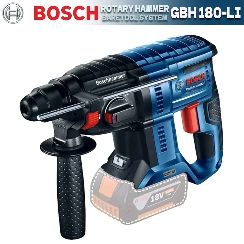 Power Tools Professional - BOSCH GBH 180-LI Bezszczotkowy, akumulatorowy młot