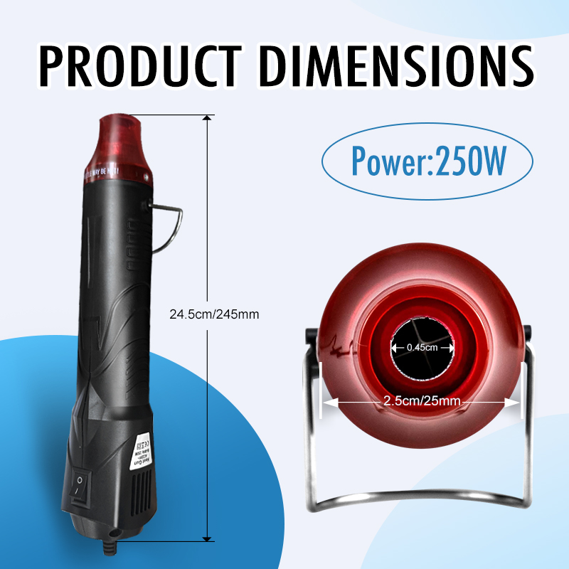 220V Pistolet na gorące powiet – Heat Gun Variable recenzja i cena