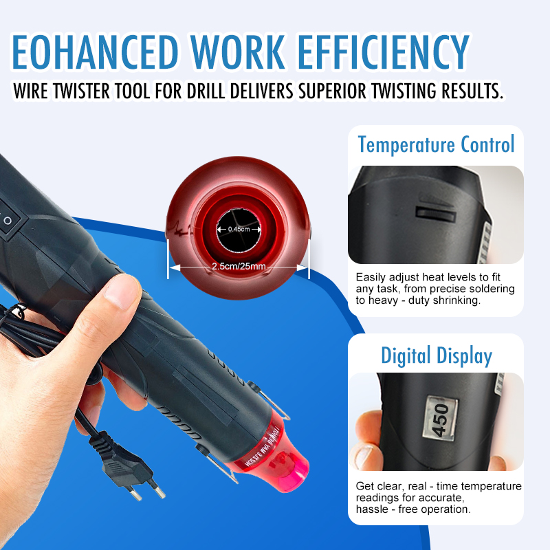 220V Pistolet na gorące powiet – Heat Gun Variable recenzja i cena