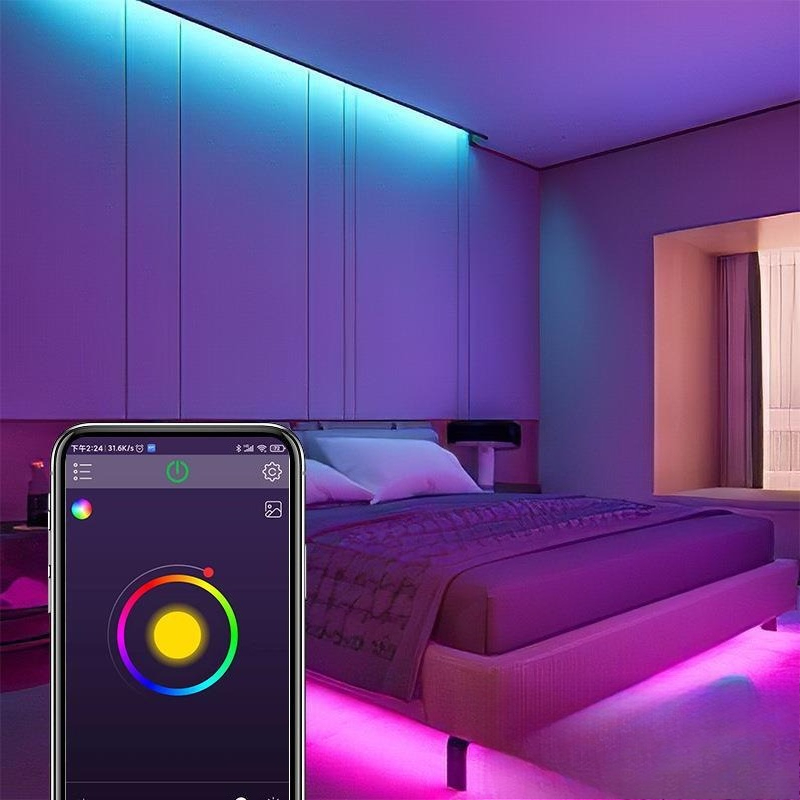 Taśma LED 2835 RGB Bluetooth,  – Power Tools App recenzja i cena