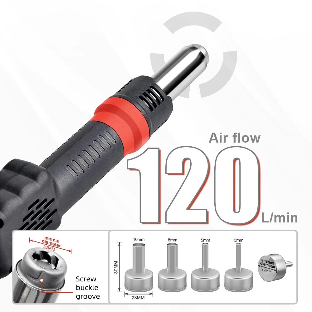 JCD Micro Hot Air Gun 8208 750 – Heat Gun Variable recenzja i cena