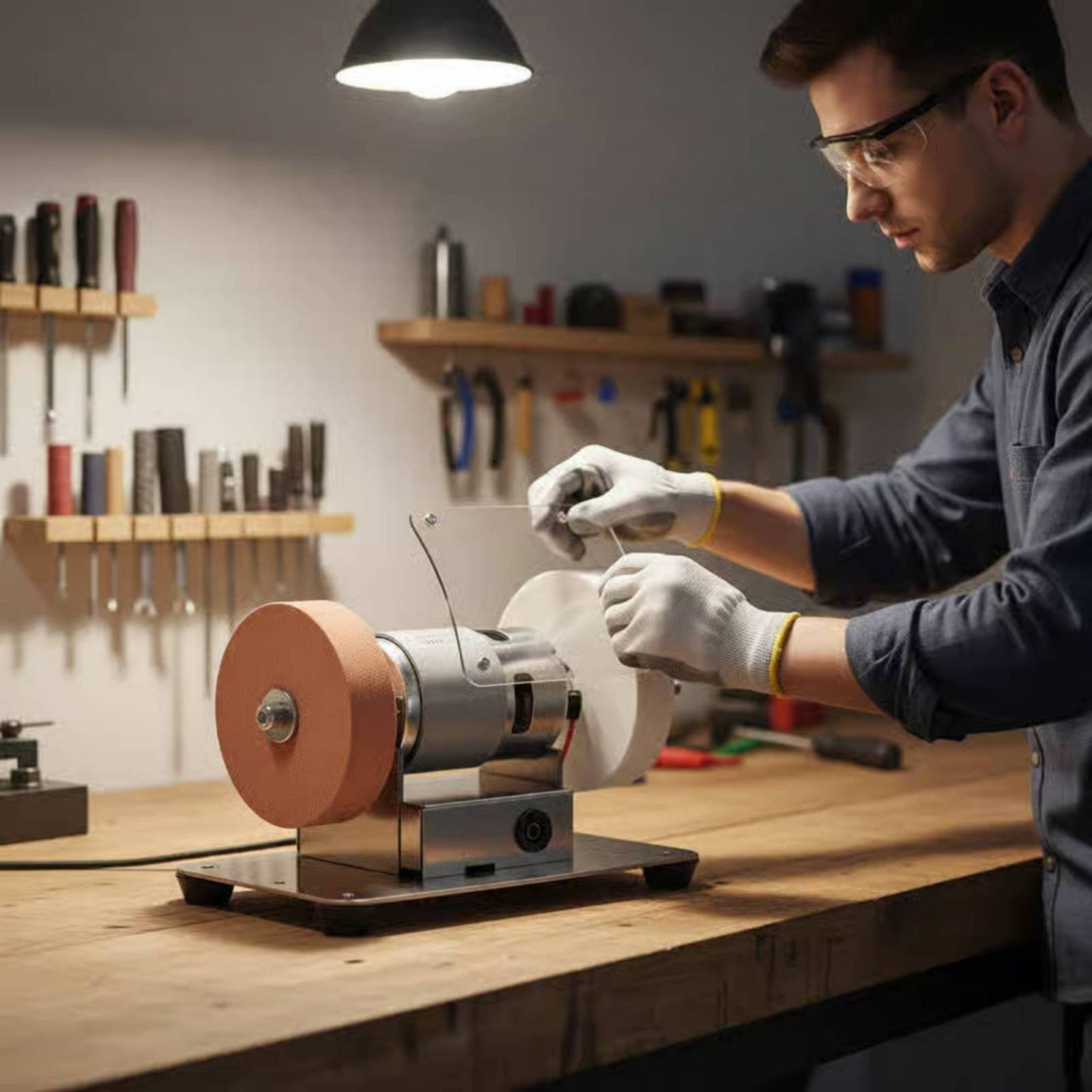 Mini Szlifierka Stołowa Wielof – Power Tools Workshop recenzja i cena