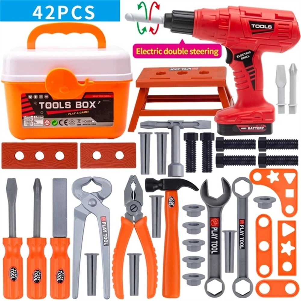 Elektryczna wiertarka zabawka, – Power Tools In Construction recenzja i cena