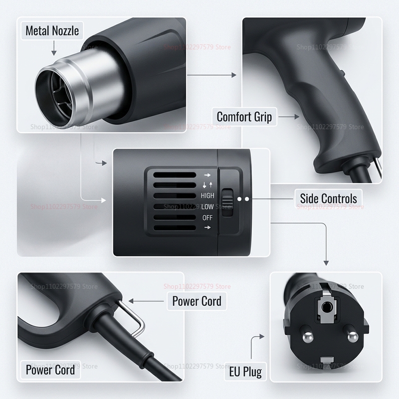 Pistolet na gorące powietrze 2 – Heat Gun Variable recenzja i cena