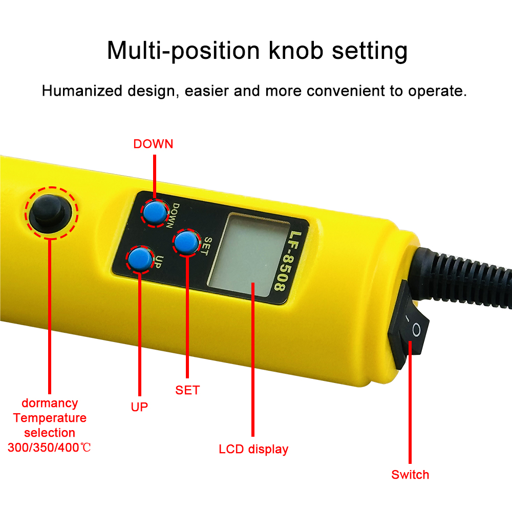 LCD cyfrowa gorąca wiatrówka r – Heat Gun Variable recenzja i cena