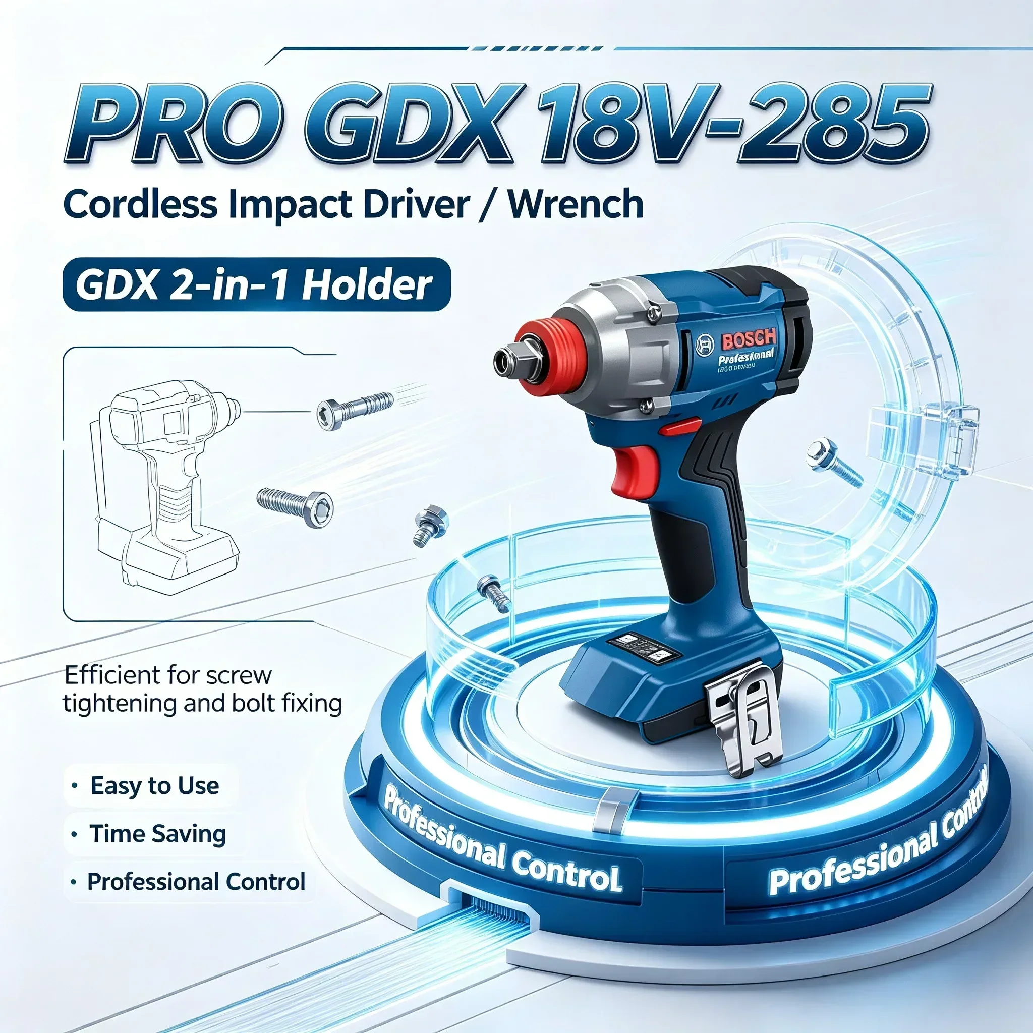 Bezprzewodowy wkrętak udarowy  – Power Tools Professional recenzja i cena