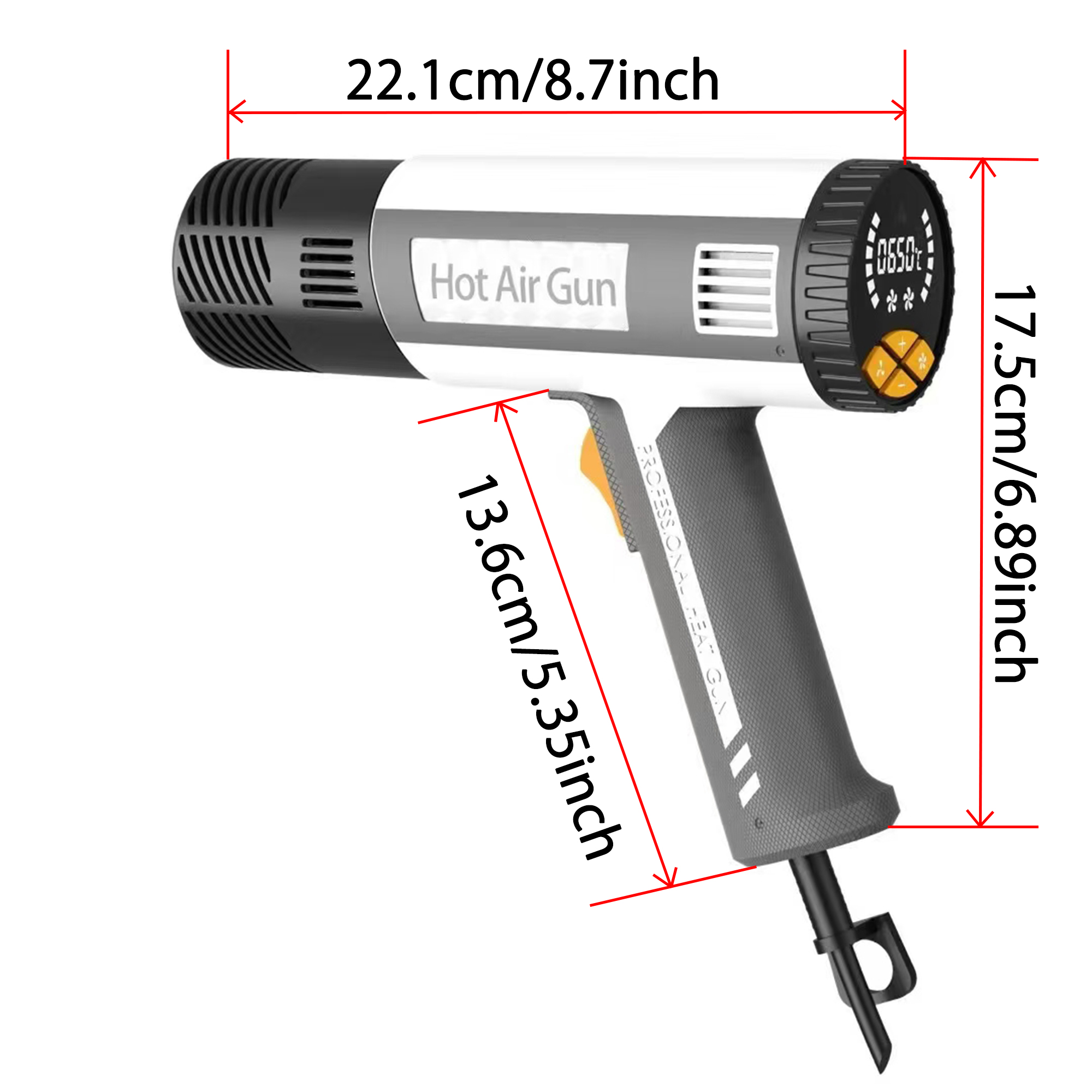 Opalarka 60 ℃ - 650 ℃   Zestaw – Heat Gun Variable recenzja i cena