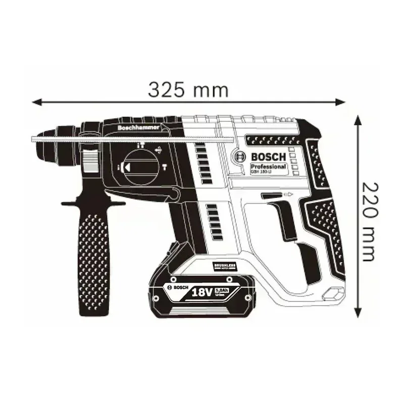 BOSCH GBH 180-LI Bezszczotkowy – Power Tools Professional recenzja i cena