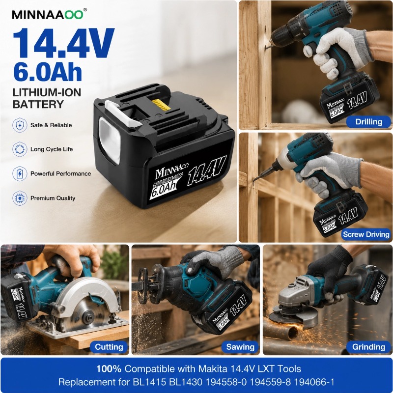 Zamiennik akumulatora litowo-j – Makita Drill Hp1640 recenzja i cena