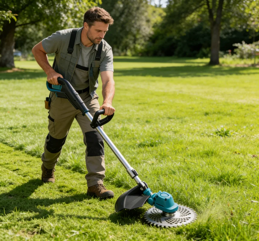 Akumulatorowa kosiarka bezszcz – Power Tools Garden recenzja i cena