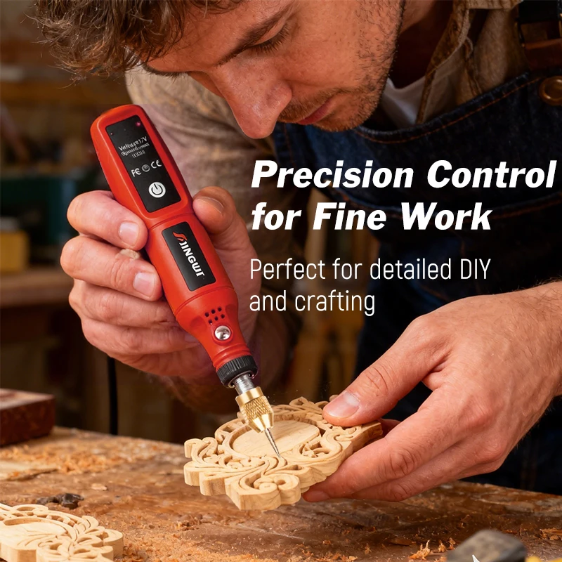 Akumulatorowy grawer USB, bezp – Power Tools Workshop recenzja i cena